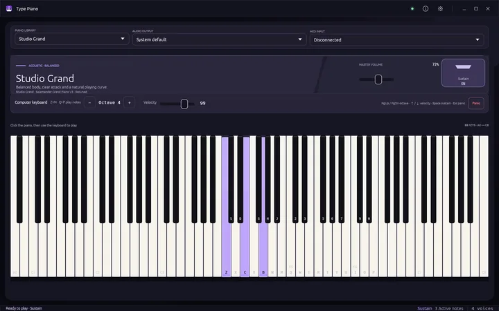 Computer keyboard performance